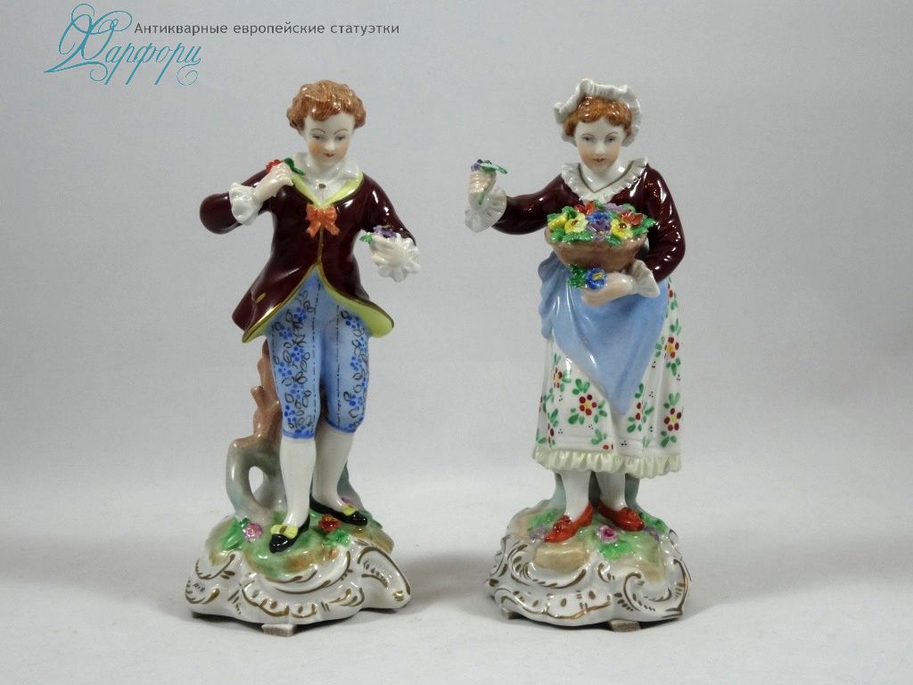 Фарфор, статуэтка,антиквариат, германия, Potschappel